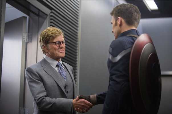 Robert Redford e Chris Evans