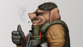 Porco Rosso by Gabriele Votta  - Advanced Digital Artist - iMasterArt