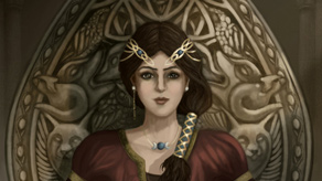 Carta dei Tarocchi - L'Imperatrice by Cristina Scagliotti - Illustrazione Digitale - iMasterArt