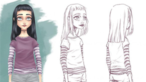Character Design by Ludovica Liera - Illustrazione Digitale - iMasterArt