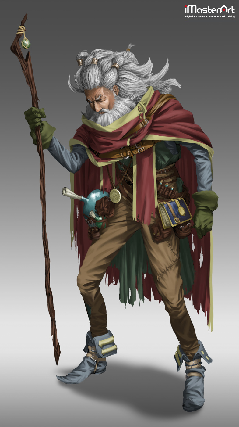 Wizard by Paolo Cagnetta - Advanced Digital Artist - iMasterArt