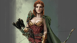 Elf ranger by Veronica Novara - Advanced Digital Artist - iMasterArt