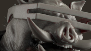 HogSculpt by Sara Masperi - Advanced Digital Artist - iMasterArt